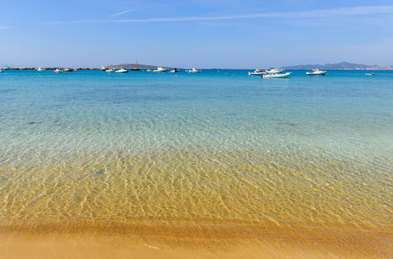 A beach in Paros Greece