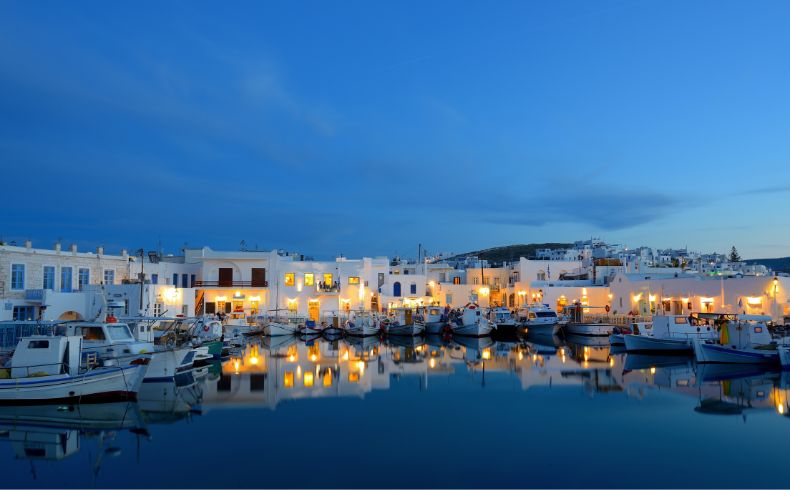 Naoussa Paros Greece by Night – What to See & Things to Do on Paros Island